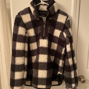 Abercrombie & Fitch Sherpa Pullover